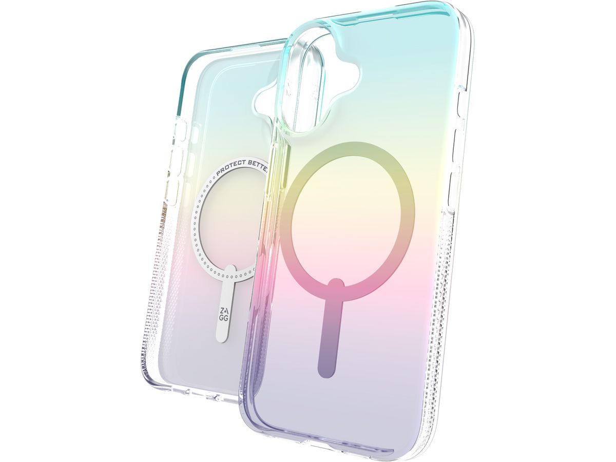ZAGG Milan Cases Snap Apple 702315110 iPhone 16, Iridescent (0840390319463)