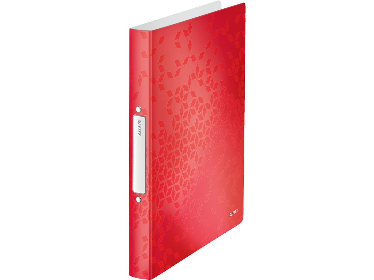 LEITZ Classeur à anneaux WOW A4 4257-00-26 rouge (4002432135080)