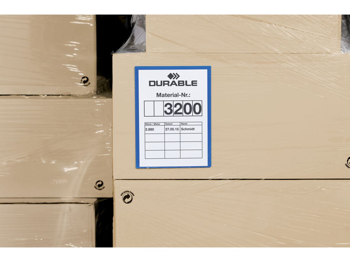 DURABLE Busta A4 179707 adesivo,hoch,50 pcs. (4005546981680)