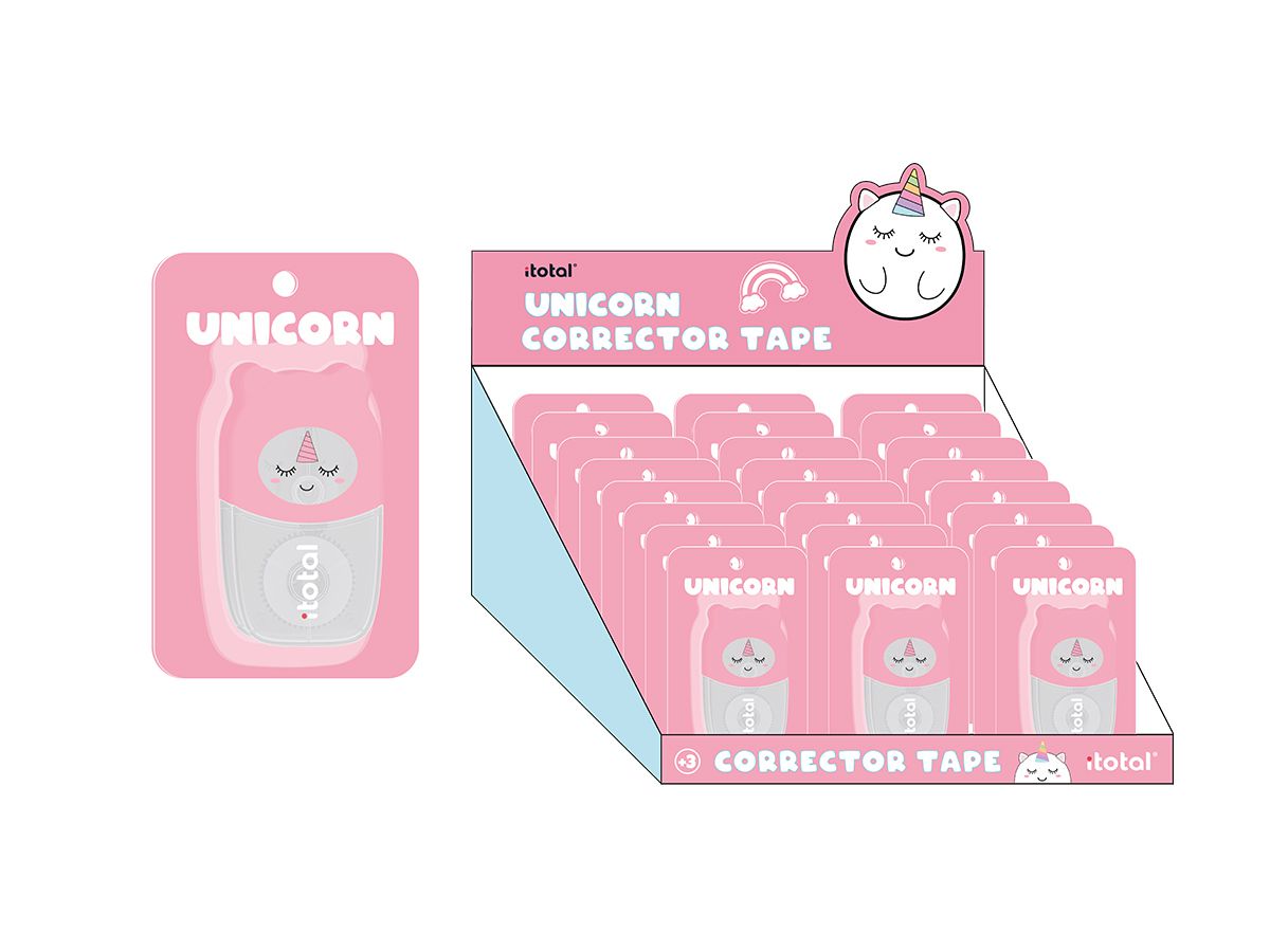 I-TOTAL Korrekturstreifen 7.5x4cm XL2609 Unicorn (8059037073565)