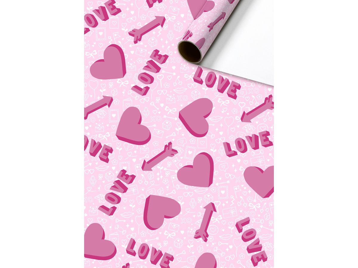 STEWO Papier cadeau 70x200cm 2528161699 Love Hug (7630050884072)