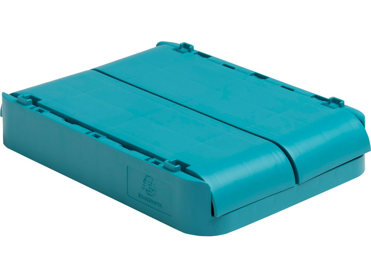 EXACOMPTA Klappbox Skandi A6+ 27034D Mini pazifikblau 185x35x135mm (9002493270343)