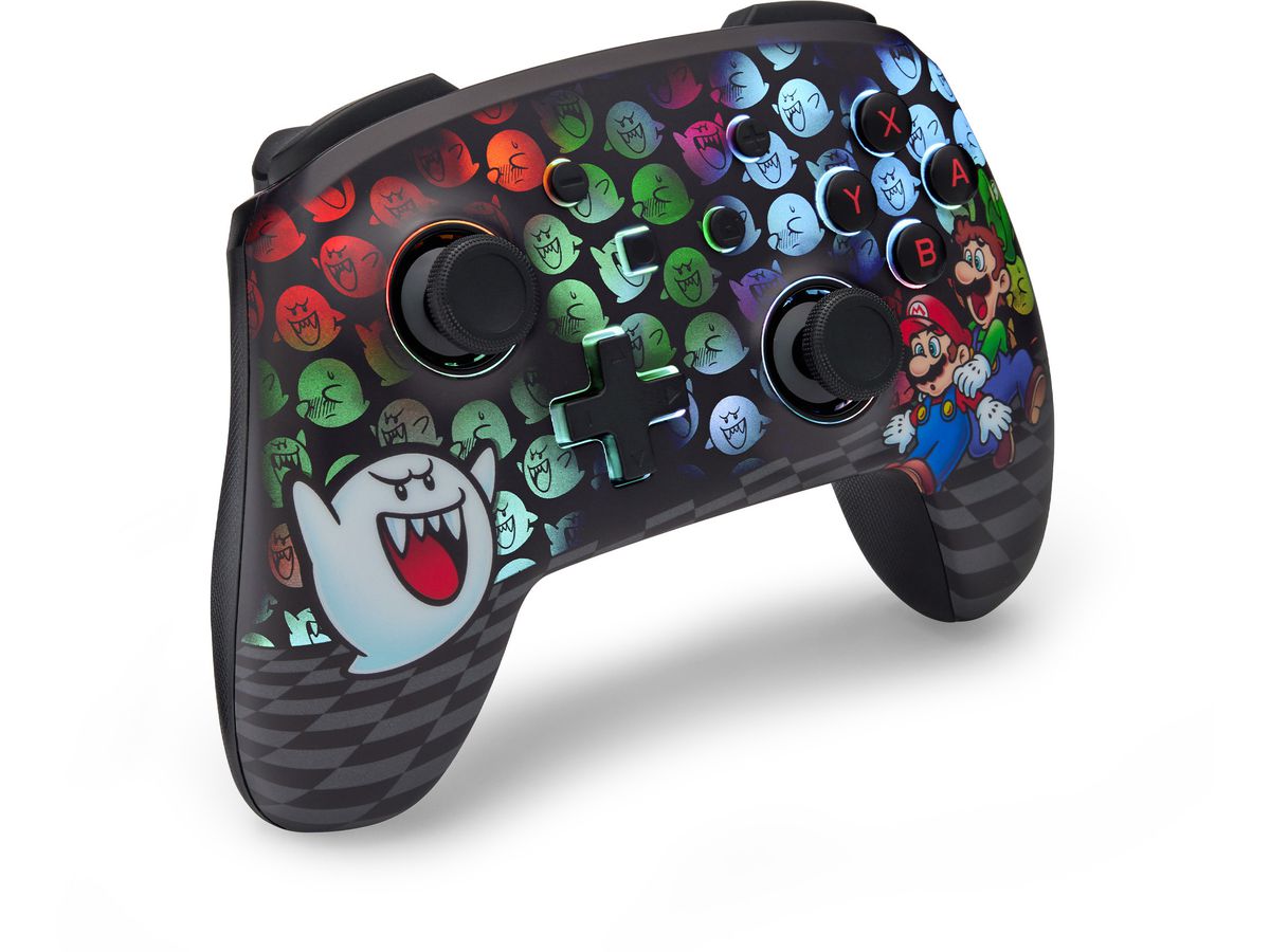 POWER A Enhanced Wireless Ctrl. NSGP0431-01 NSW,Lum.Ghost Peek a Boo (0617885135415)