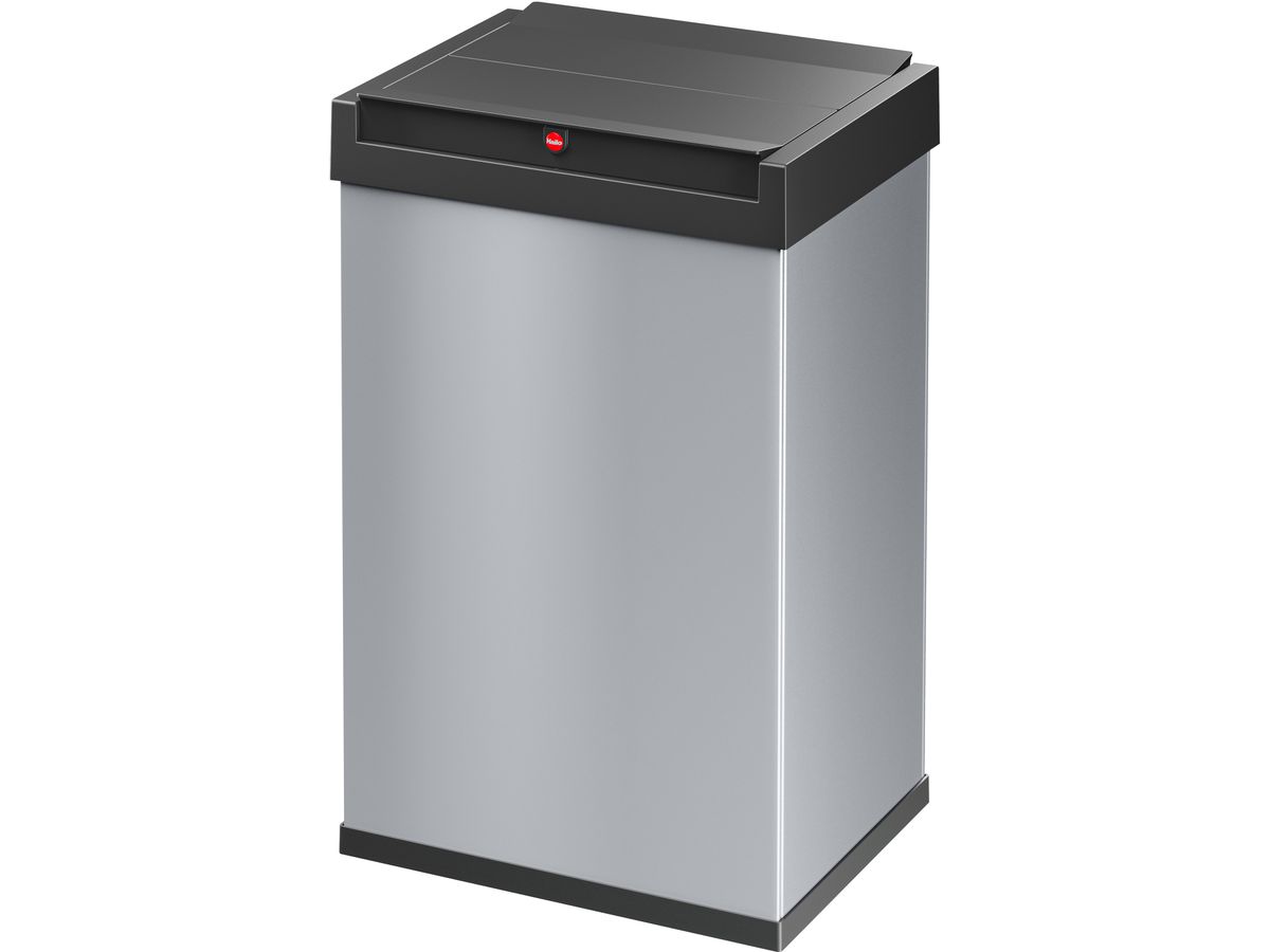 HAILO Poubelle Big-Box 35lt 350.840121.00 argent, Swing L (4007126001504)