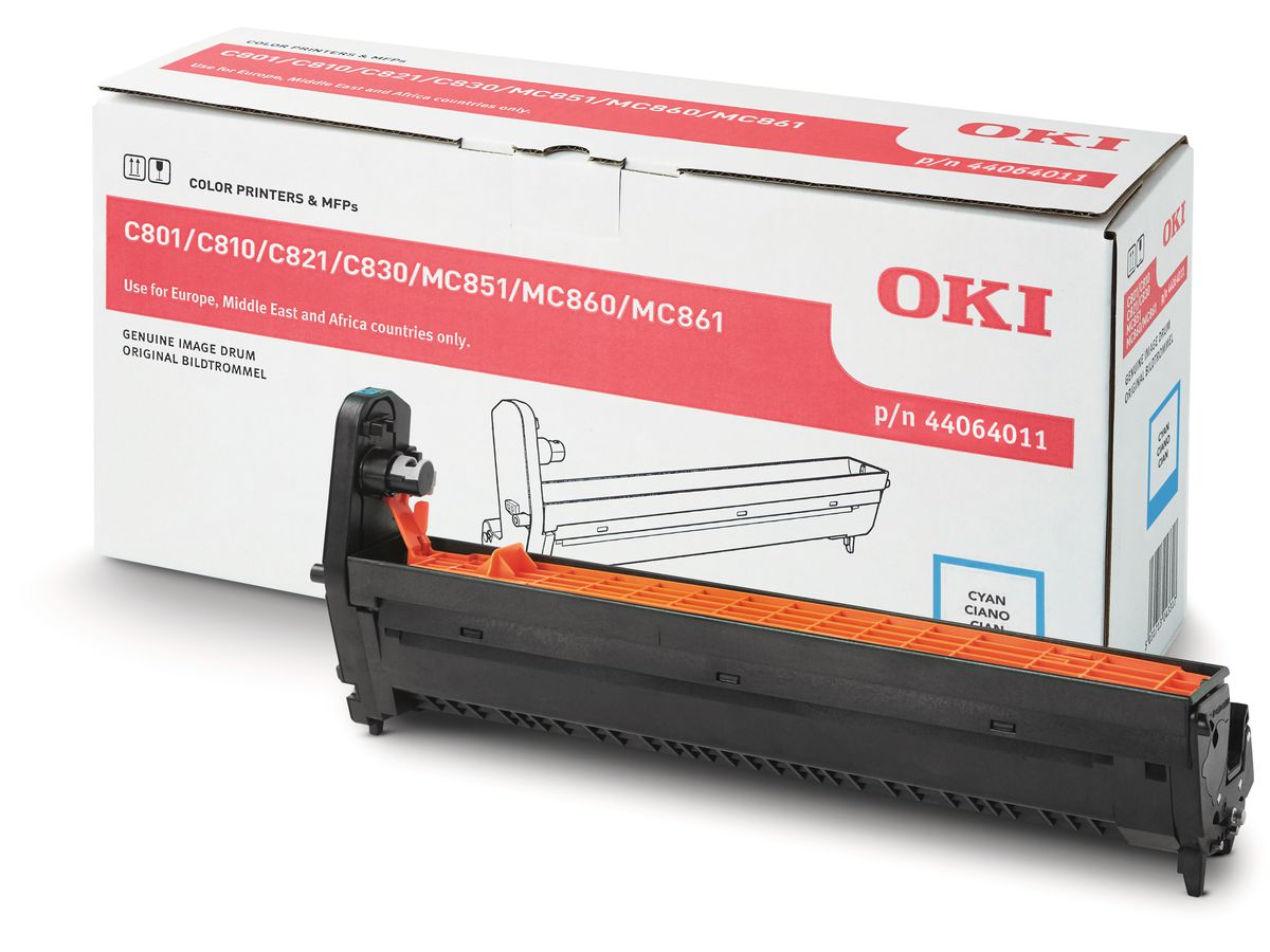 OKI Drum cyan 44064011 C810/830 20'000 Seiten (5031713043317)