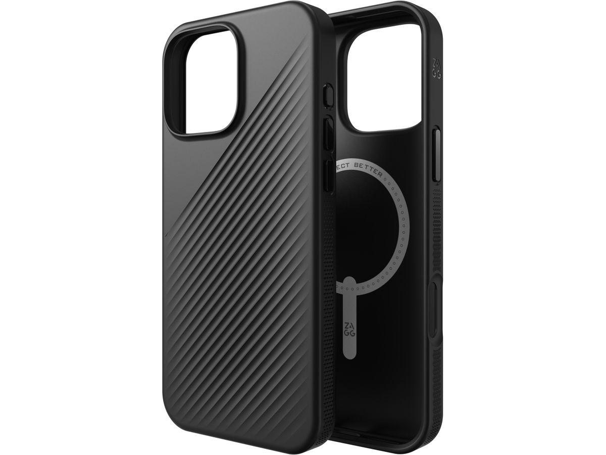 ZAGG Luxe Cases Snap Apple 702315009 iPhone 16 Pro Max, Black (0840390318459)