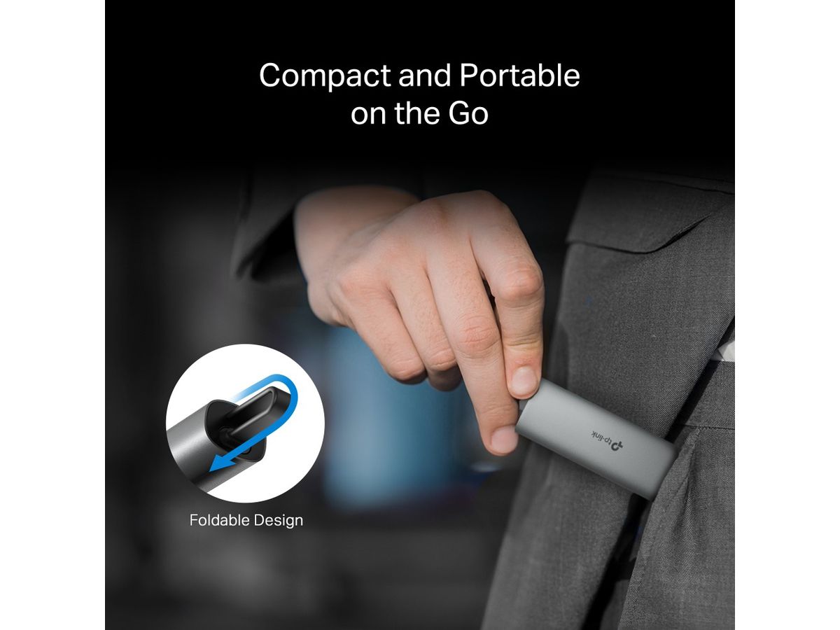 TP-LINK USB-C to 2.5 Gigabit Adapter UE302C (8885020628906)