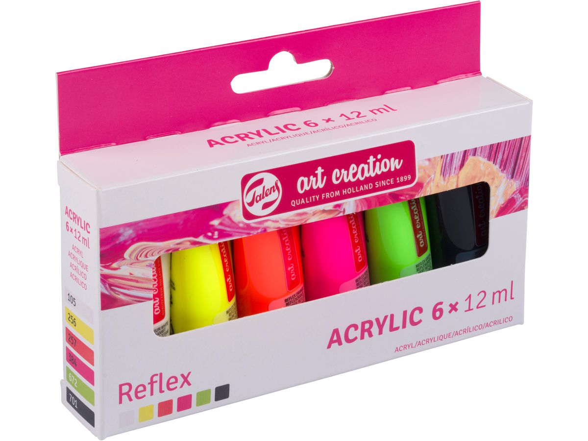 TALENS Colore acrilici 6x12ml 9021864M Reflex (8712079535674)