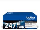 BROTHER Toner HY Twin Pack schwarz TN-247BKTWIN HL-L3210CW 2x3000 Seiten (4977766812726)