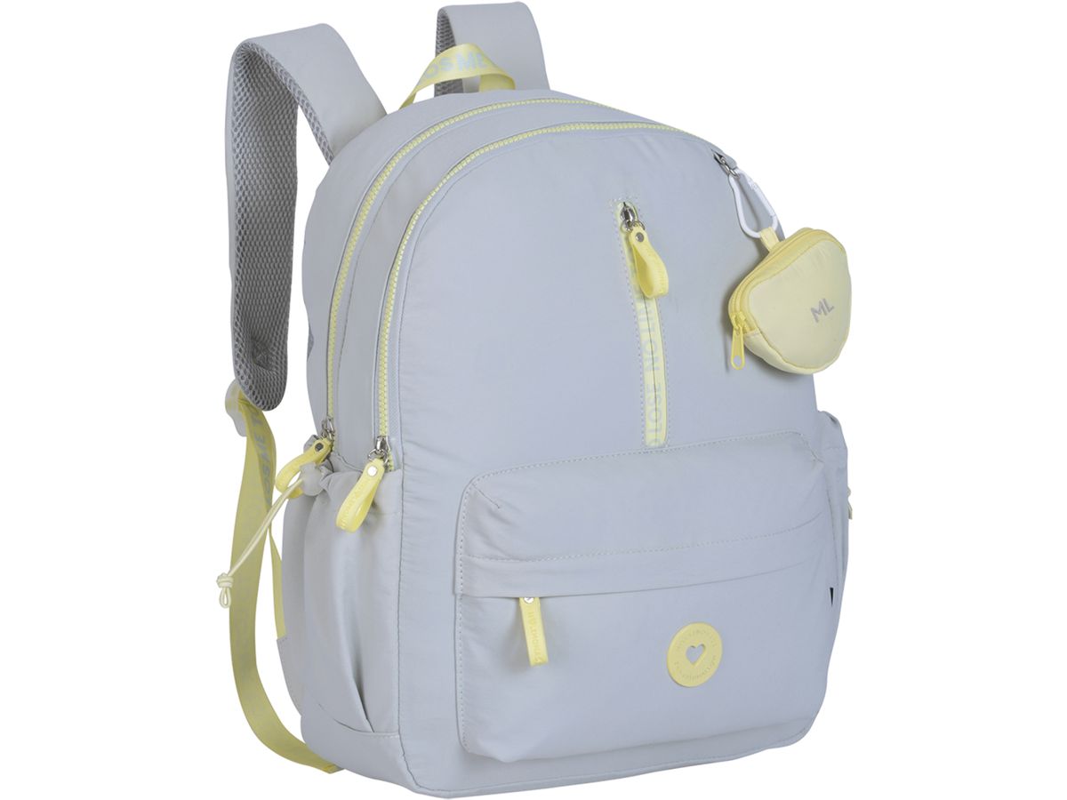 MISS LEMONADE Rucksack 43x33x16cm 65621 Venus Grey (5600446656219)