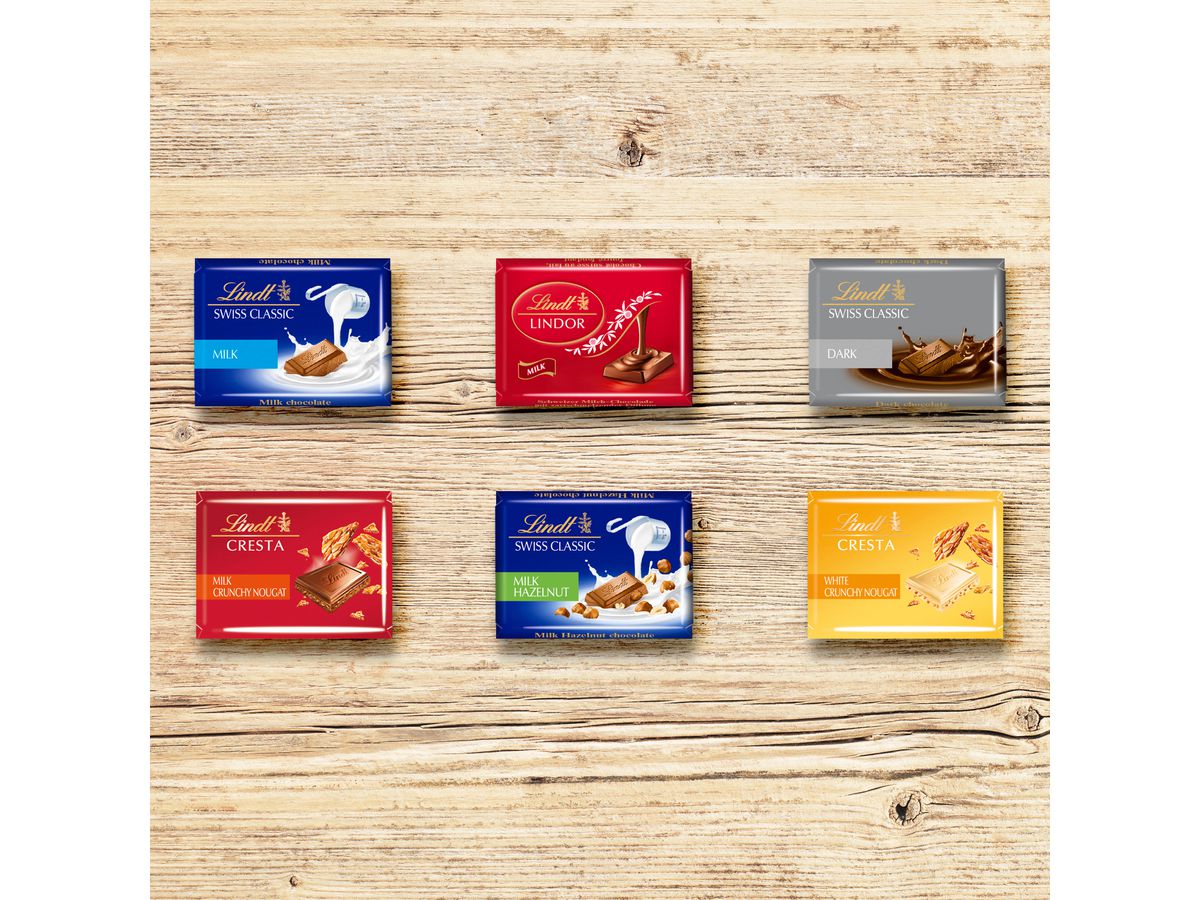 LINDT Napolitains 491078 Assortito 1000g (7610400020718)