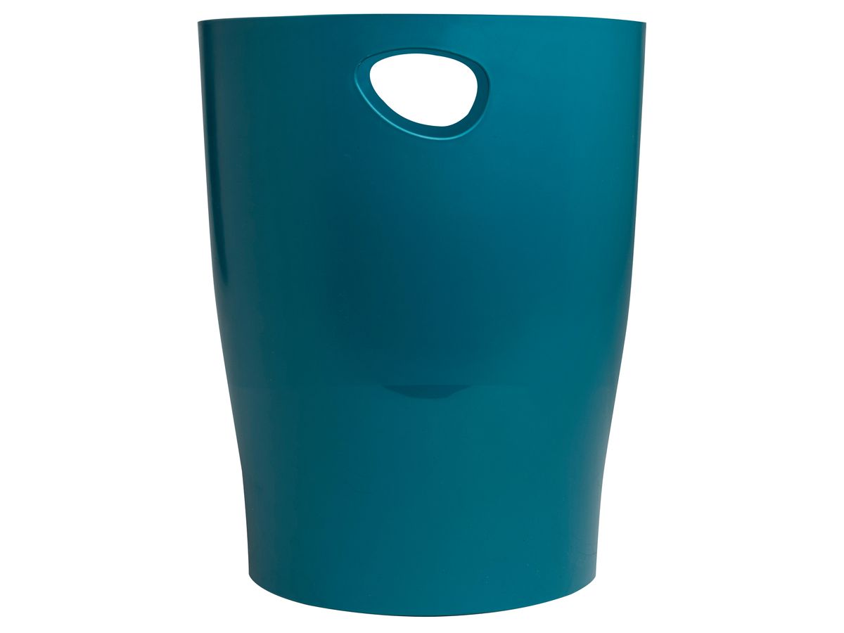 EXACOMPTA Papierkorb Ecobin 15 l 45328D entenblau (9002493453289)