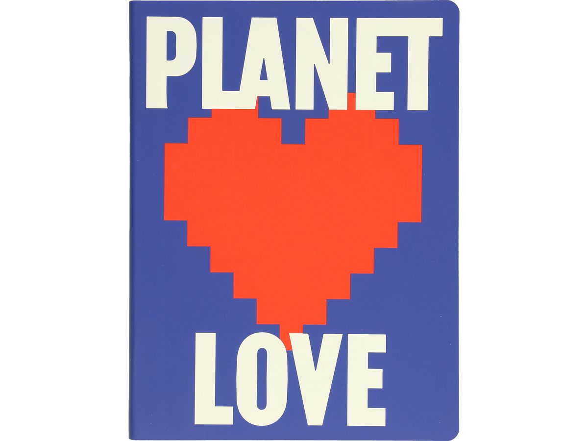 NUUNA Notizbuch Graphic L 56345 PLANET LOVE 256 Seiten (4260358556345)