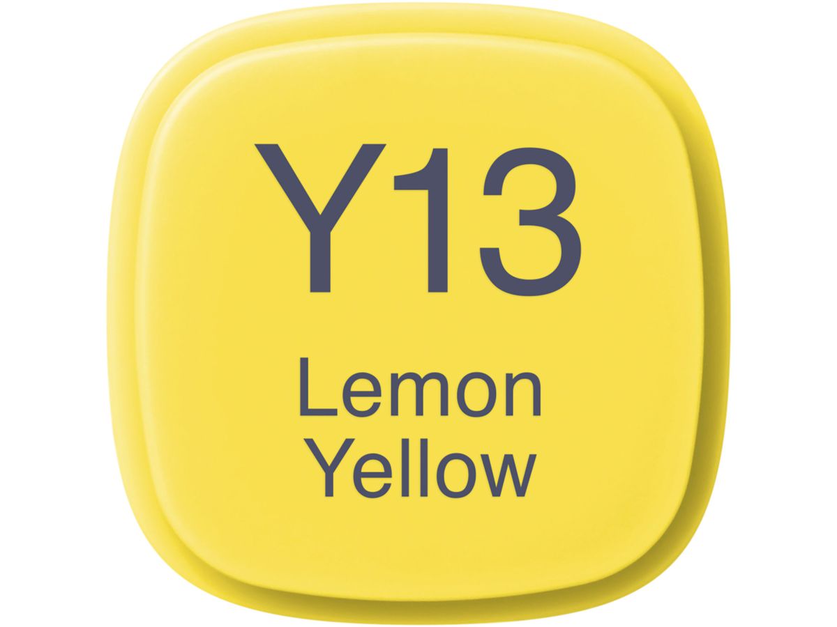 COPIC Marker Classic 2007521 Y13 - Lemon Yellow (4511338001776)
