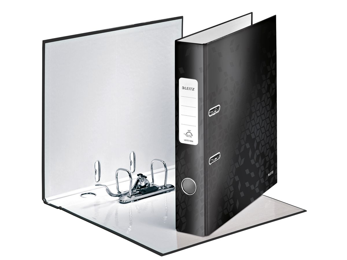 LEITZ Classeur WOW 180° 5.2cm 1006-00-95 noir A4 (4002432120451)