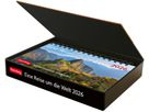HARENBERG Calendrier de bureau 2026 2763900+26 Reise um die Welt DE 23x17cm (9783840036118)