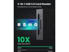 UGREEN 2-in-1 USB 3.0 A CardReader 20250 (6957303822508)