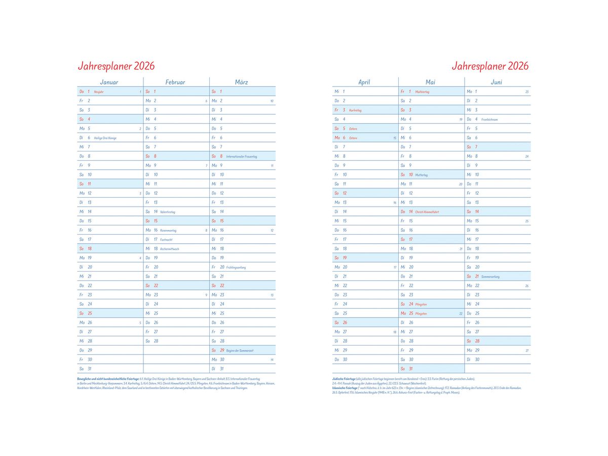 HEYE Familienagenda H. Heine 2026 22347+26 1W/2S DE 11.5x16.3cm (9783756410941)