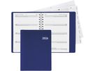 BIELLA Agenda Memento Wire-O 2026 858673050026U 1S/2P bleu ML 10.1x14.2cm (7611365527175)