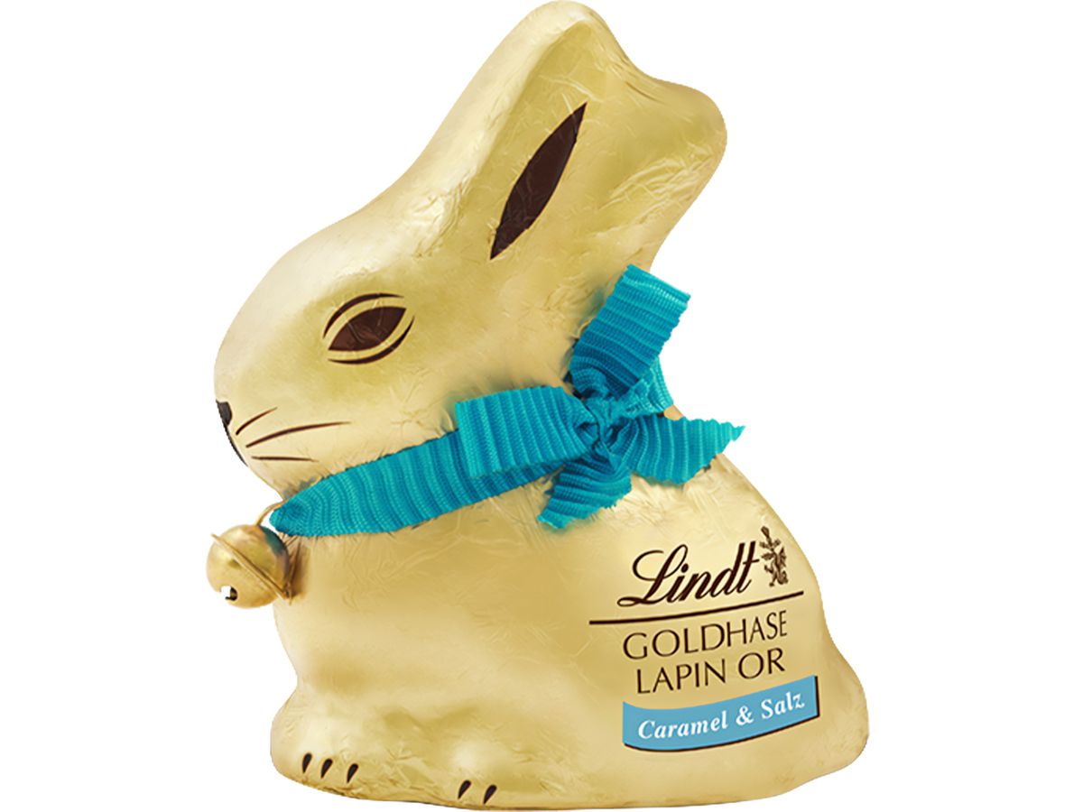 LINDT Lapin d'or caramel & sel 668499 100g (4000539630842)