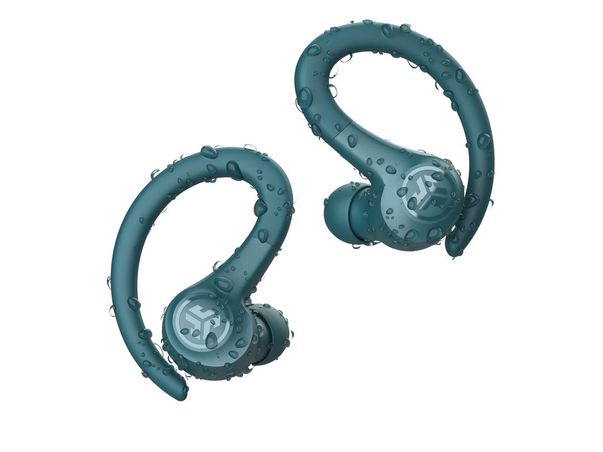 JLAB Go Sport+ Earbuds IEUEBGAIRSPRTRTEL124 True Wireless, Teal (0812887019705)