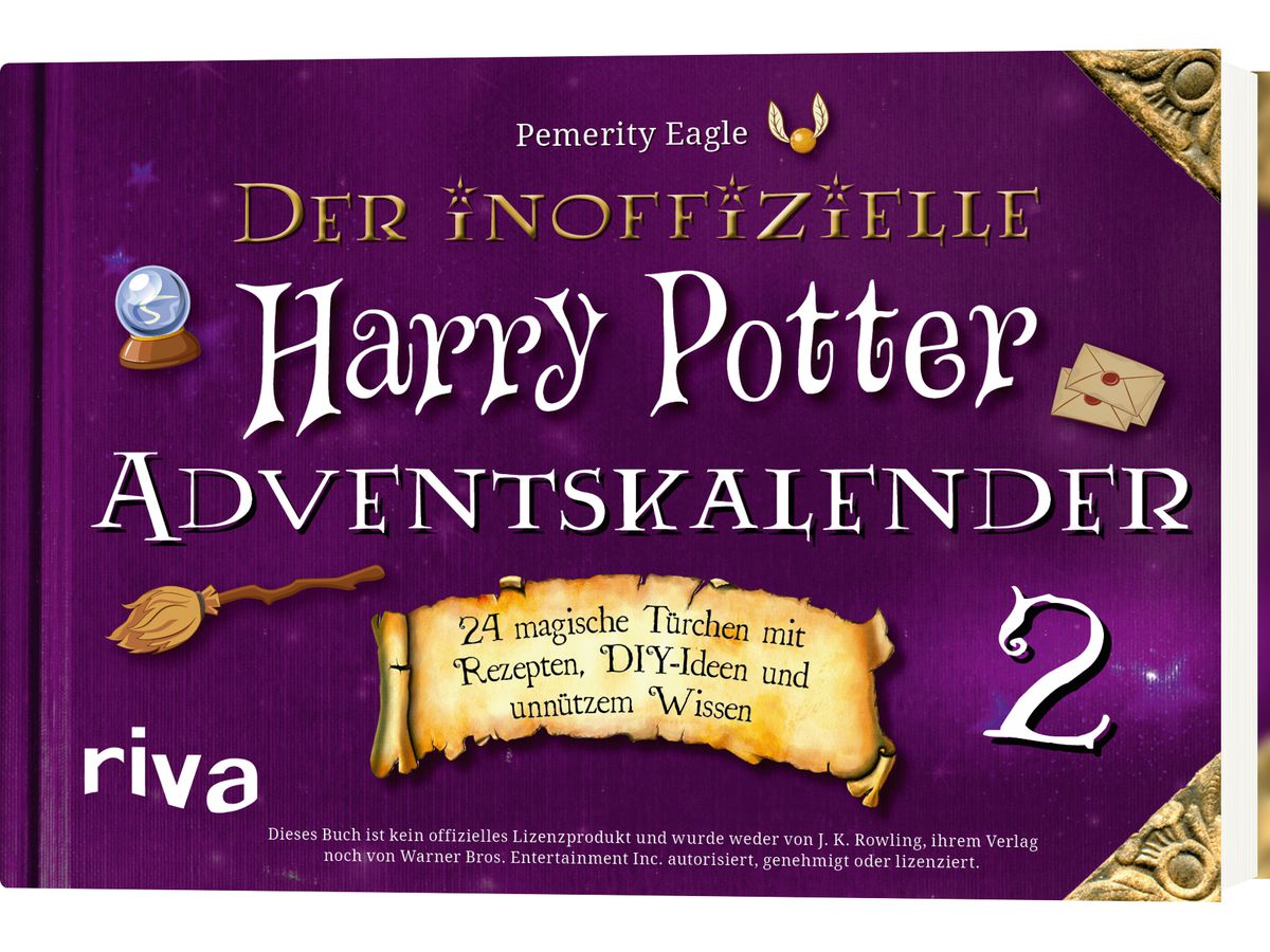 RIVA Adventskalender 132129 Harry Potter 2, inoffiziell (9783742321299)