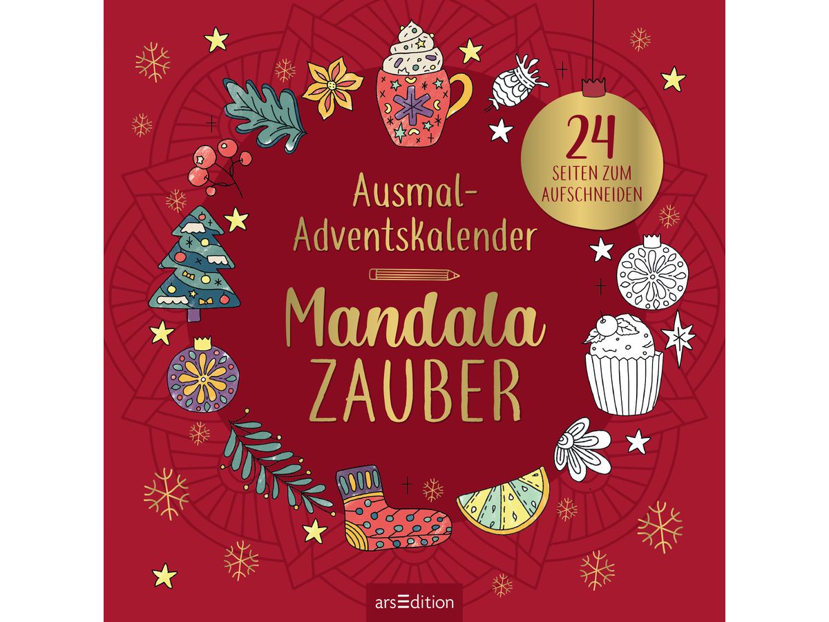 ARS EDITION Calendrier de l'Avent 13155 magie des mandalas (4014489131557)