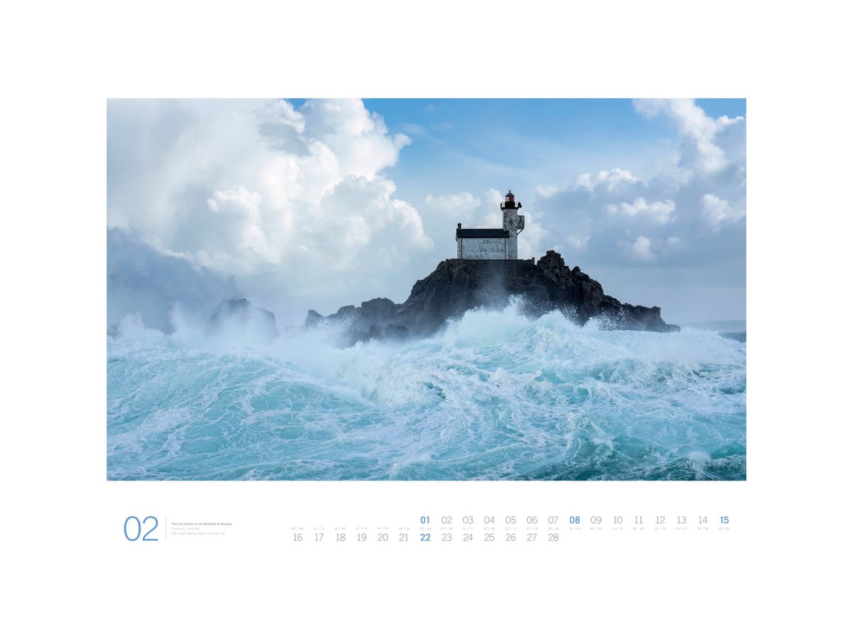 ACKERMANN Bildkalender 2026 3625 Meer DE/E 66x50cm (9783838436258)