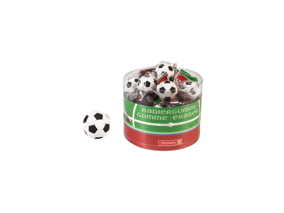 BRUNNEN Gomme à effac. 3,5cm 102989038 Football (4003273680500)