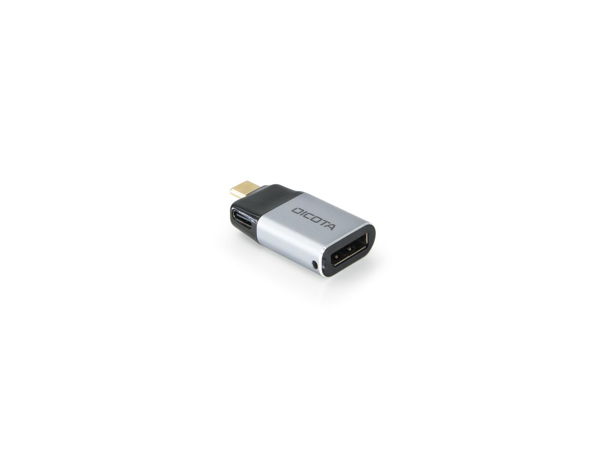 DICOTA USB-C to Display Port Adapter D32046 with PD (8k/100W) (7640239421233)