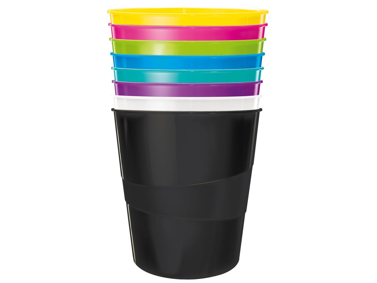 LEITZ Corb. à papier WOW 15 Liter 5278-10-16 jaune (4002432121960)