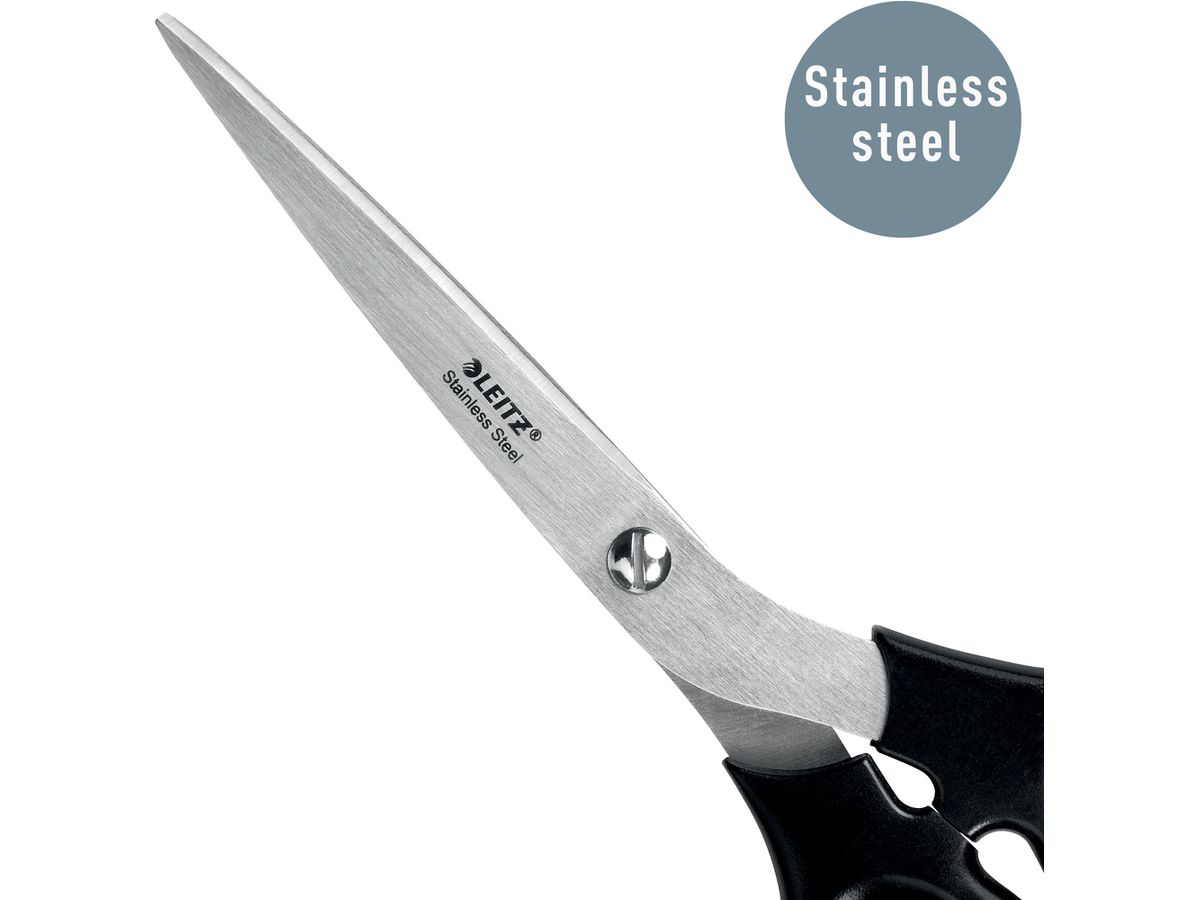 LEITZ Ciseaux acier inox 20cm 5425-00-95 noir (4002432138265)