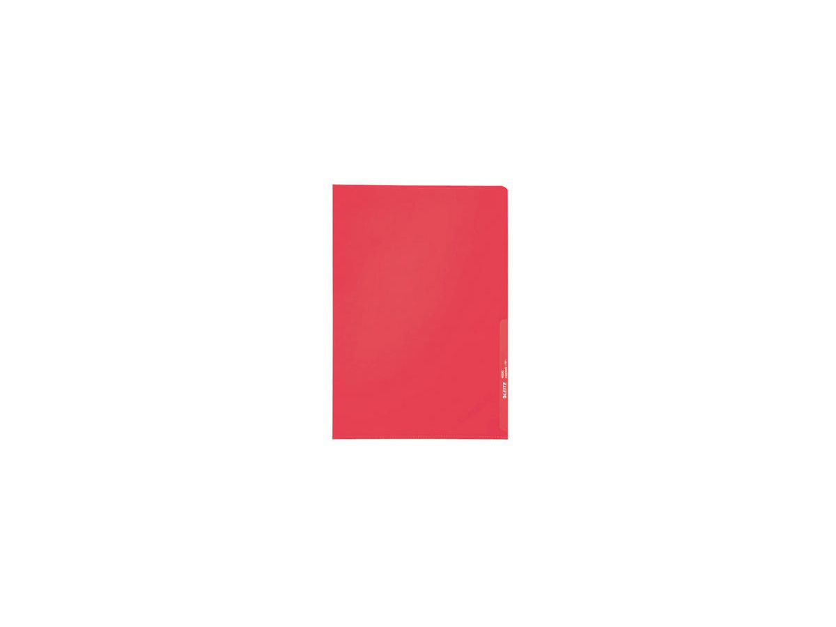 LEITZ Dossier PP A4 40000025 rouges, 0,13mm 100 pcs. (4002432432622)