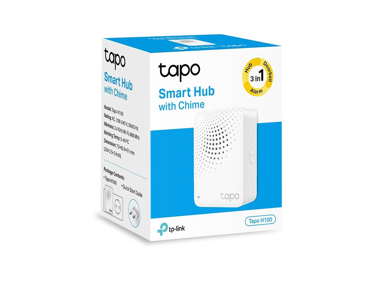 TP-LINK Tapo H100 Tapo H100 Smart IoT Hub with Chime (4897098687192)