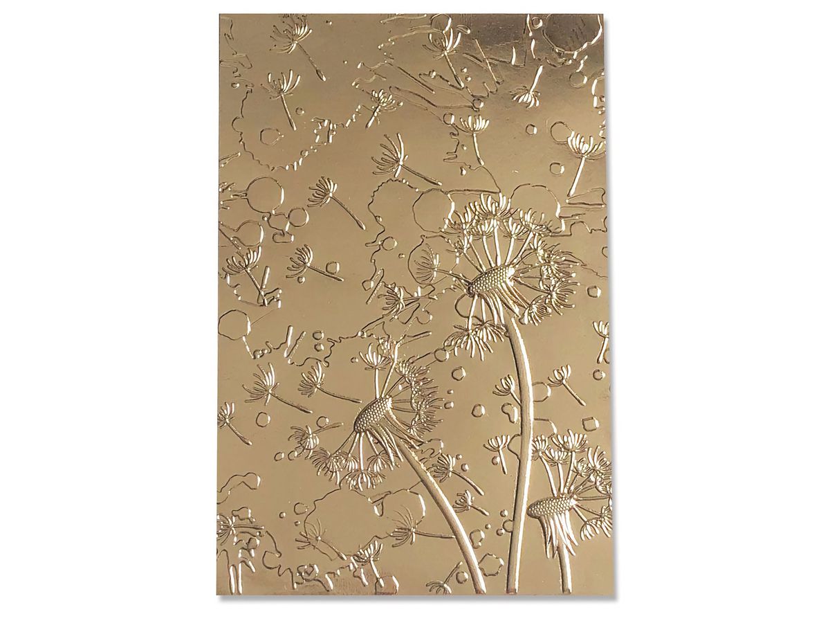 SIZZIX Stampo per goffratura 3-D 665001 Dente di leone (0630454268260)