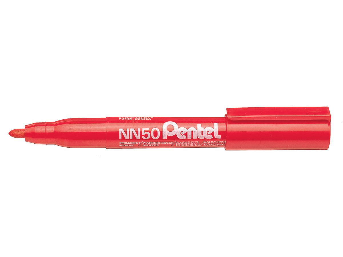 PENTEL Marker Green Label 1,5mm NN50-BO rosso (3474370850034)