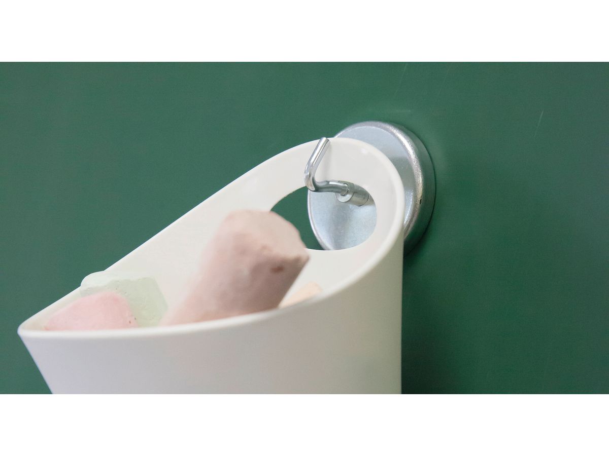 MAUL Aimant avec Crochet 52x31mm 3.75 argent, 9kg (4002390054928)