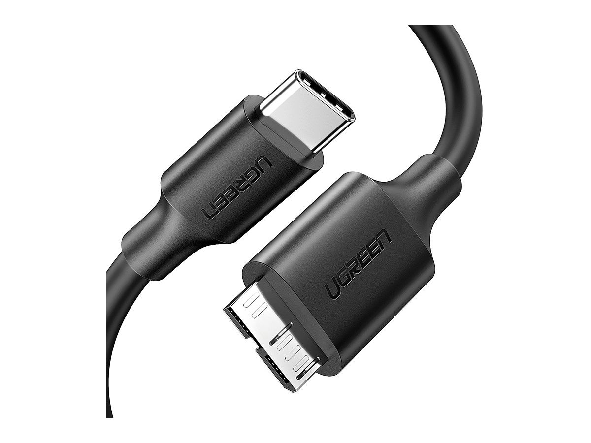 UGREEN USB-C to Micro B Cable 20103 1m, Black, (BB) (6957303821037)