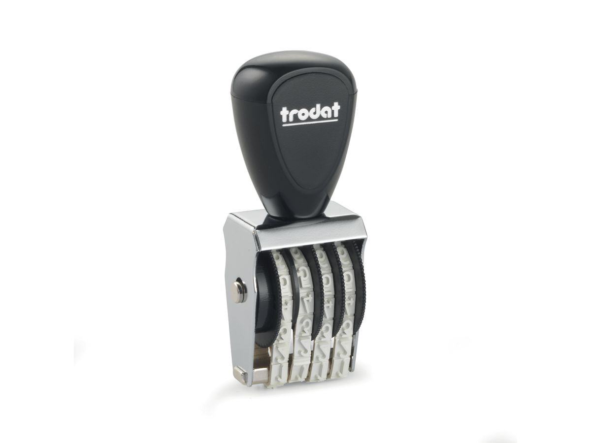 TRODAT Ziffernstempel 1544 4-stellig 4mm (0092399548355)