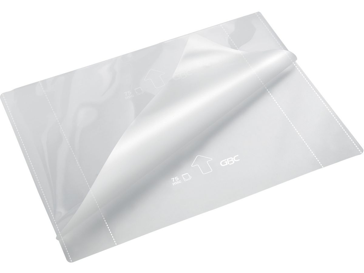 GBC Laminiertasche A4 3747347 glanz, 75my 100 Stk (0033816048065)