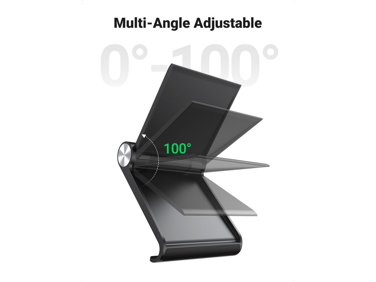UGREEN Multi-Angle Phone Stand 50747 Black (6957303857470)