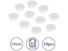 FRANKEN Haftmagnete 24mm HM20 09 weiss 10 Stück (4016946051897)
