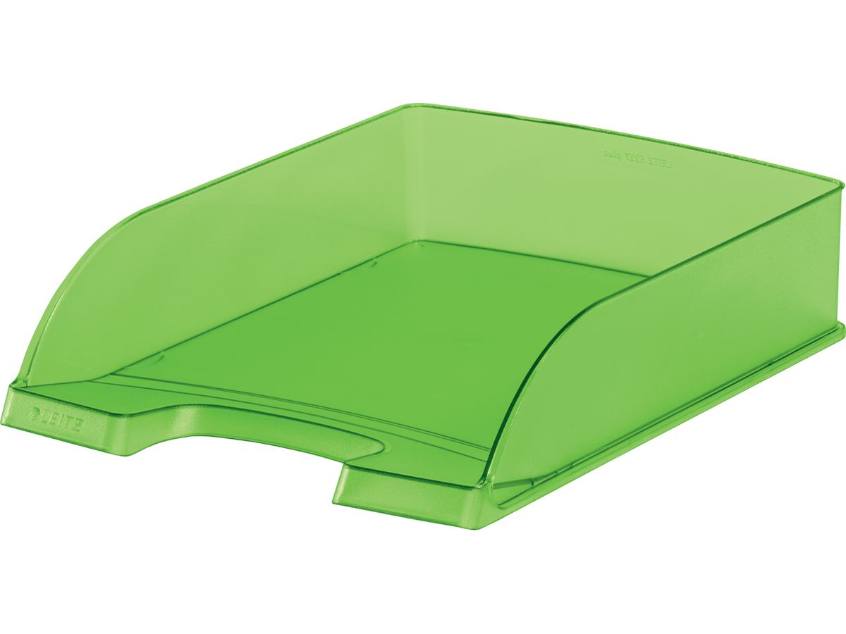 LEITZ Corbeille à courrier Plus A4 52270056 vert gelée (4002432398706)
