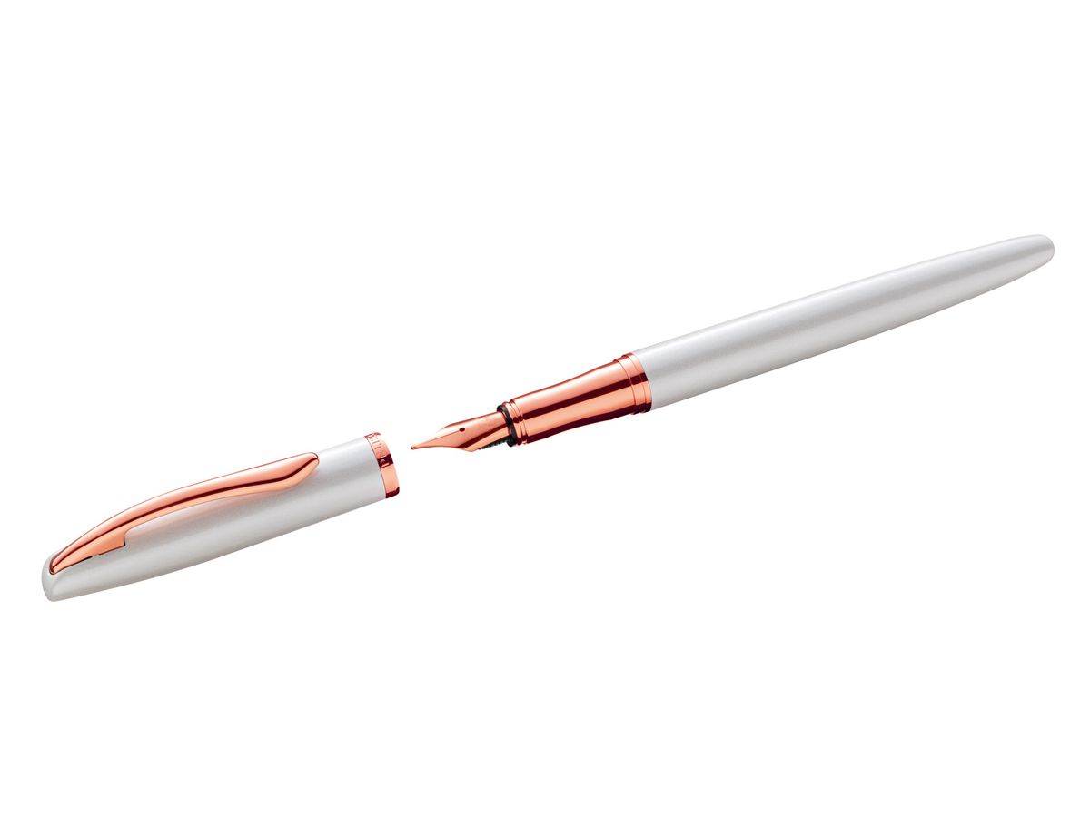 PELIKAN Stylo plume Jazz Noble M 821803 Elegance Pearl (4012700821805)
