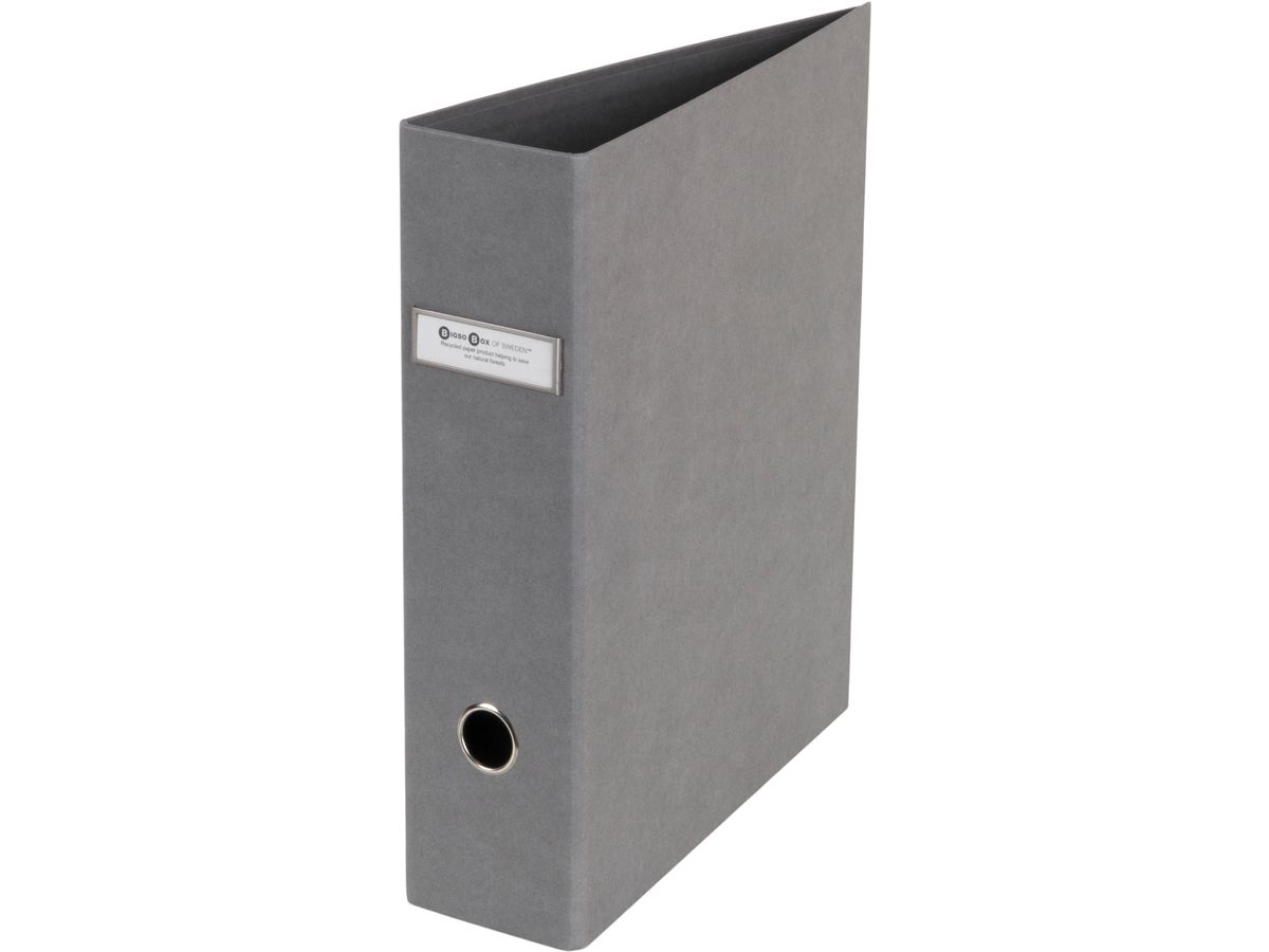BIGSO BOX OF SWEDEN Ordner Archie 8.5cm 550154147 grau A4 (7330061550453)