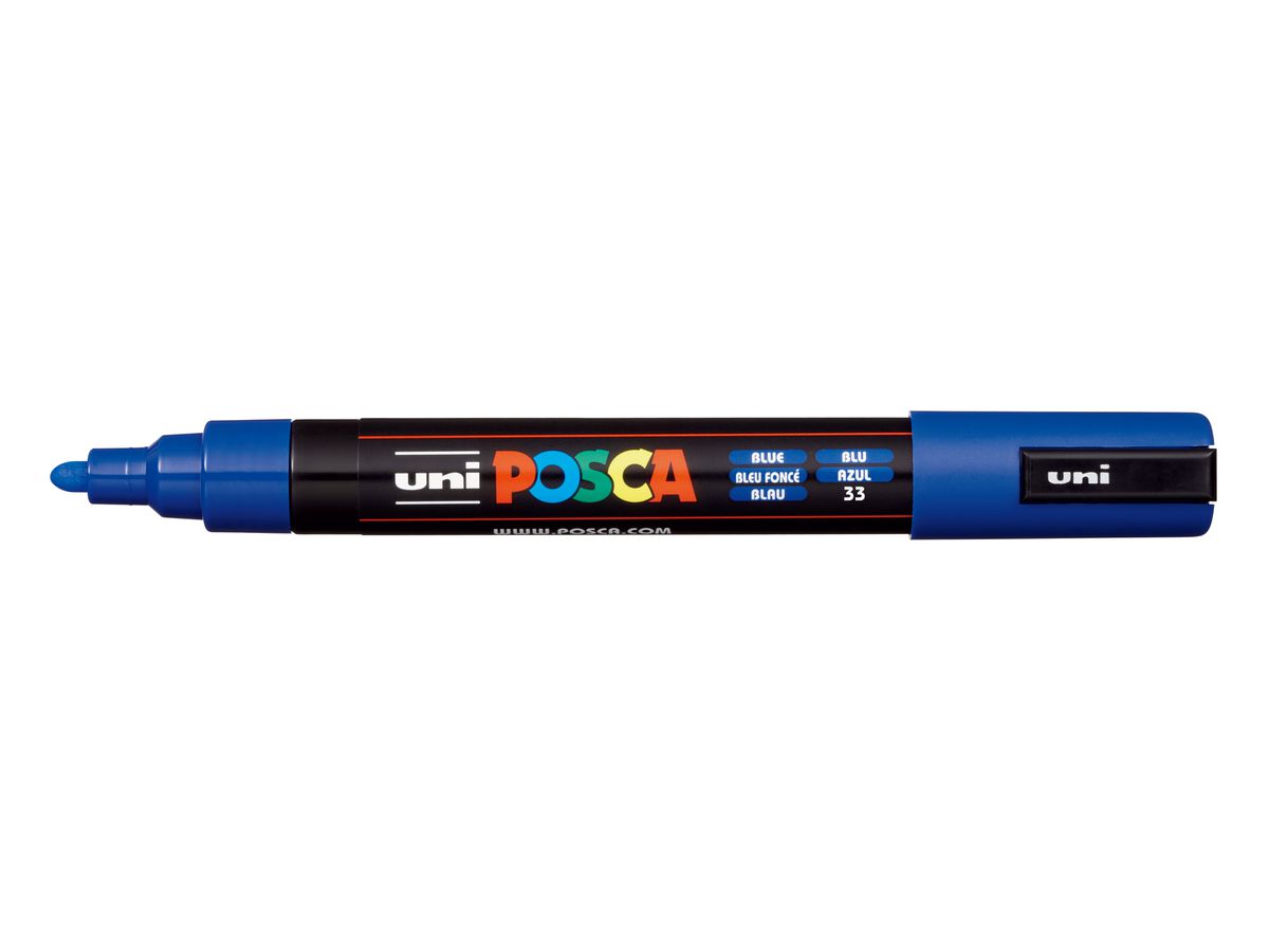POSCA Marker 1.8-2.5mm PC-5M BLUE bleu (4902778916124)