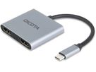 DICOTA Docking Station 4-in-1 USB-C D32063 4K HDMI PD 100W portable (7640239421400)