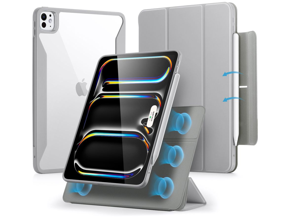 ESR Rebound Hybrid Case 360 1B1990503 iPad Pro 11 , 2024, Grey (4894240193648)