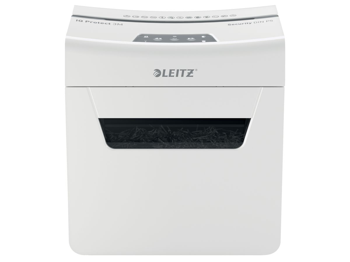 LEITZ Distruggi docum. IQ Protect 8093-20-00 3M, P-5, 10lt (4002432127184)