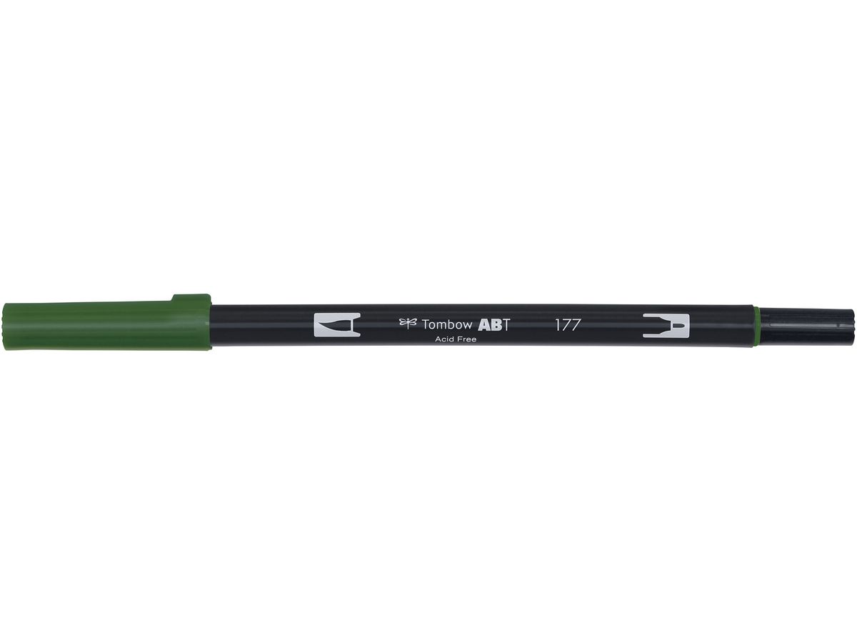 TOMBOW Dual Brush Pen ABT 177 jade foncé (4901991901290)